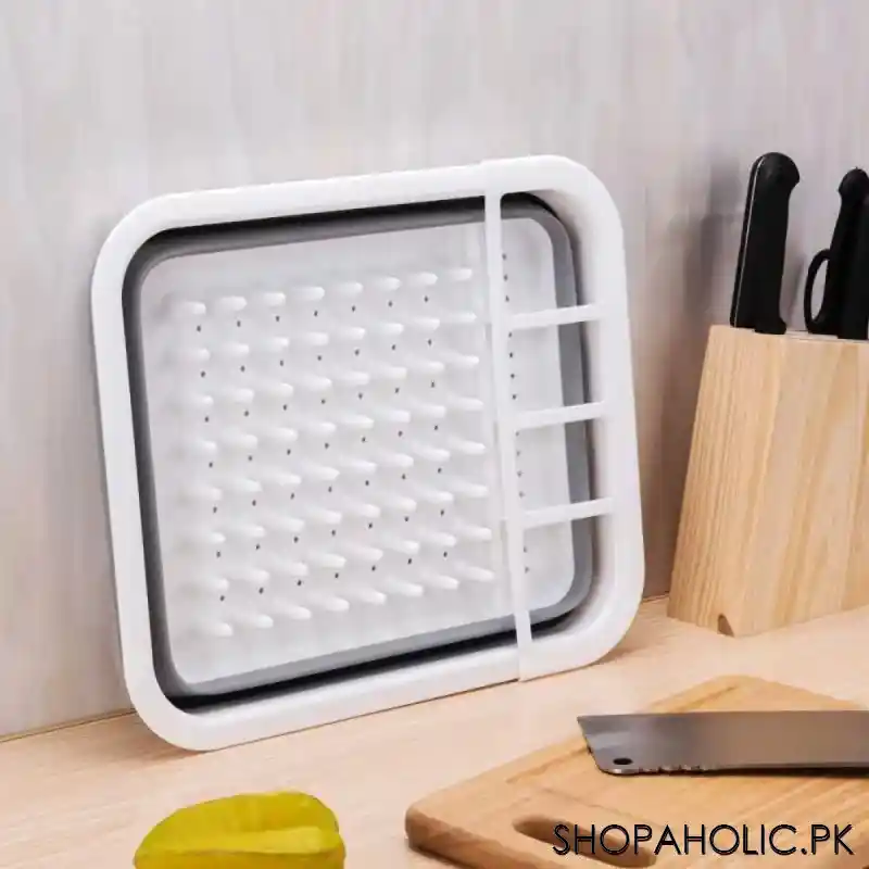 Folding Dish Drainer Rack