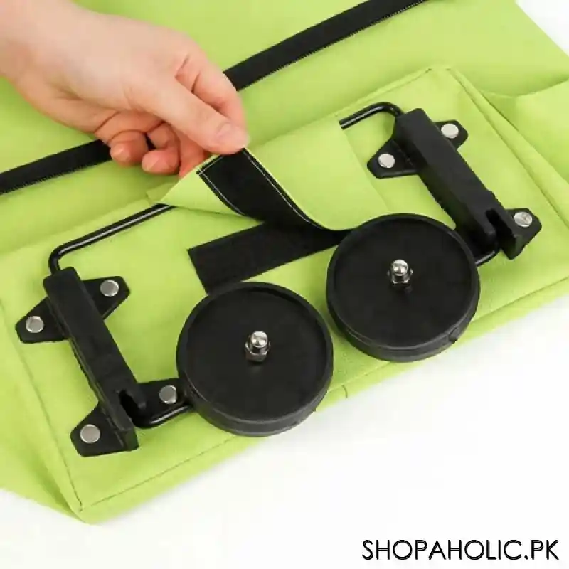 Folding Shopping Pull Cart Trolley Bag with Wheels