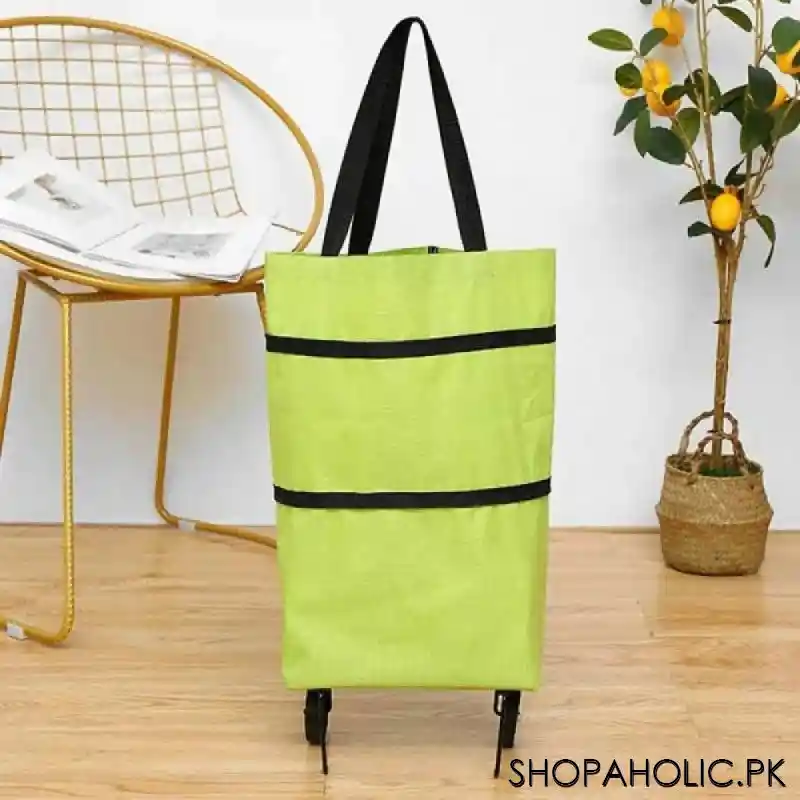 Folding Shopping Pull Cart Trolley Bag with Wheels
