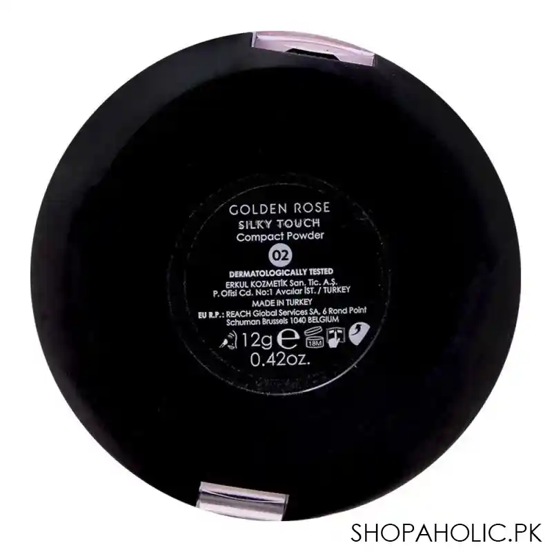 Golden Rose Silky Touch Compact Face Powder, 02