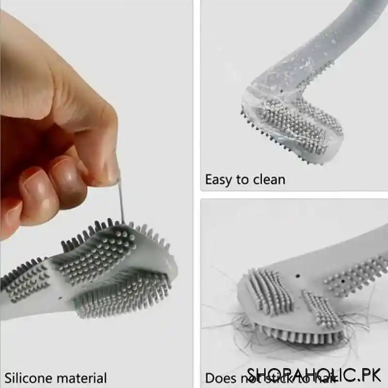 Golf Toilet Cleaning Brush with Hook