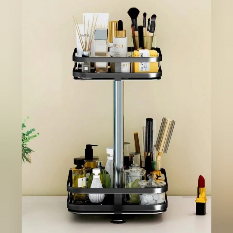 360Â° Rotatable Metal Storage Organizer by MATRIX