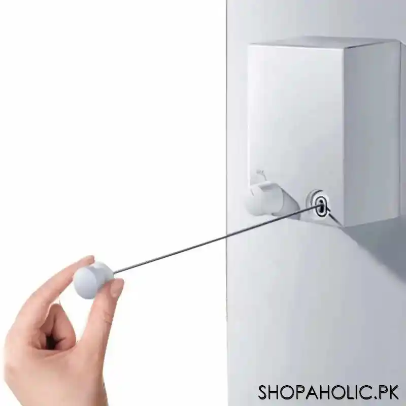 Heavy Duty Stainless Steel Wall Mounted Telescopic String Invisible Clothesline