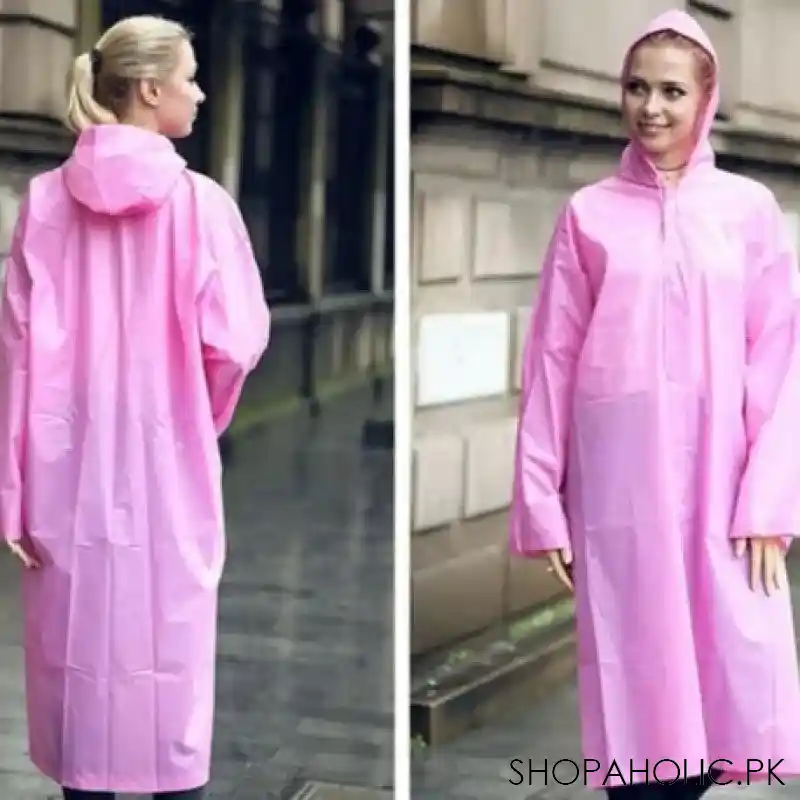 Hooded Rain Coat