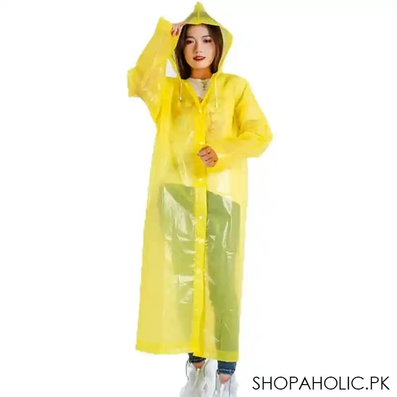 Hooded Rain Coat