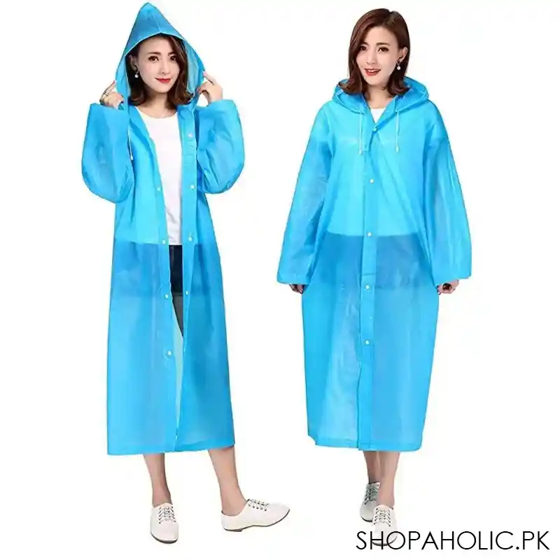 Hooded Rain Coat