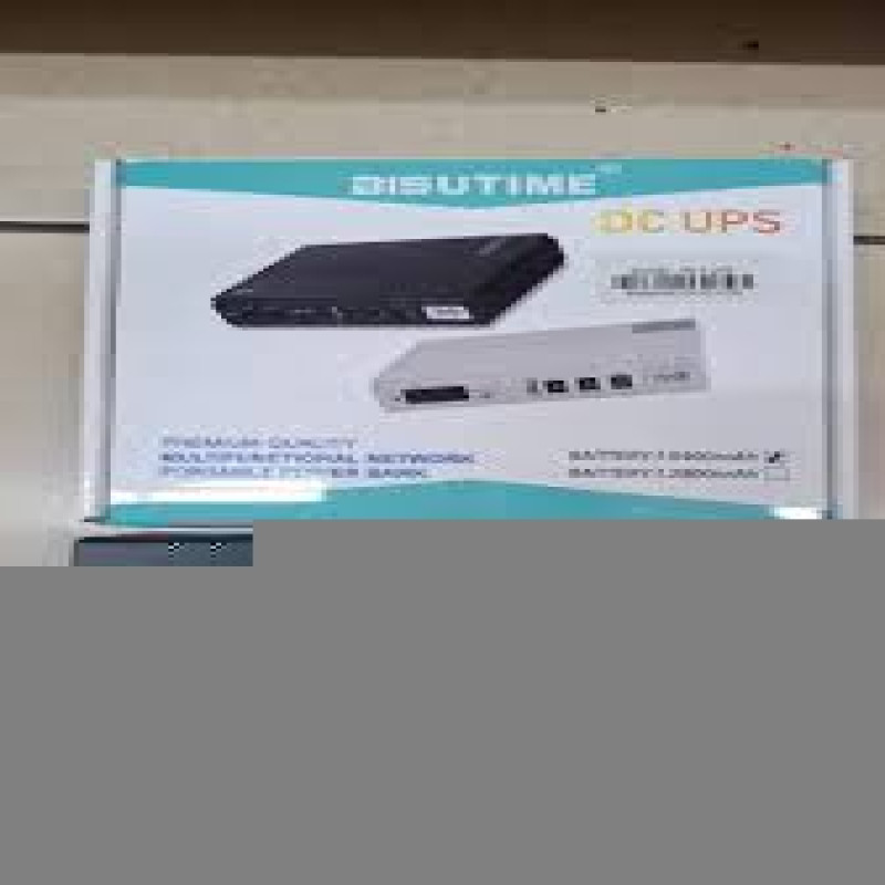 Mini UPS Uninterrupted Power Supply Lithium ion Backup Battery DC Output for Wireless Router