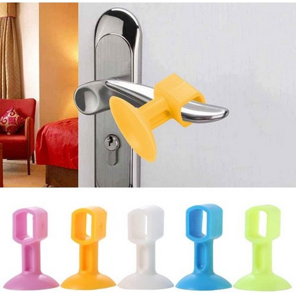 Mini Silicon Door Stopper Pack of 4