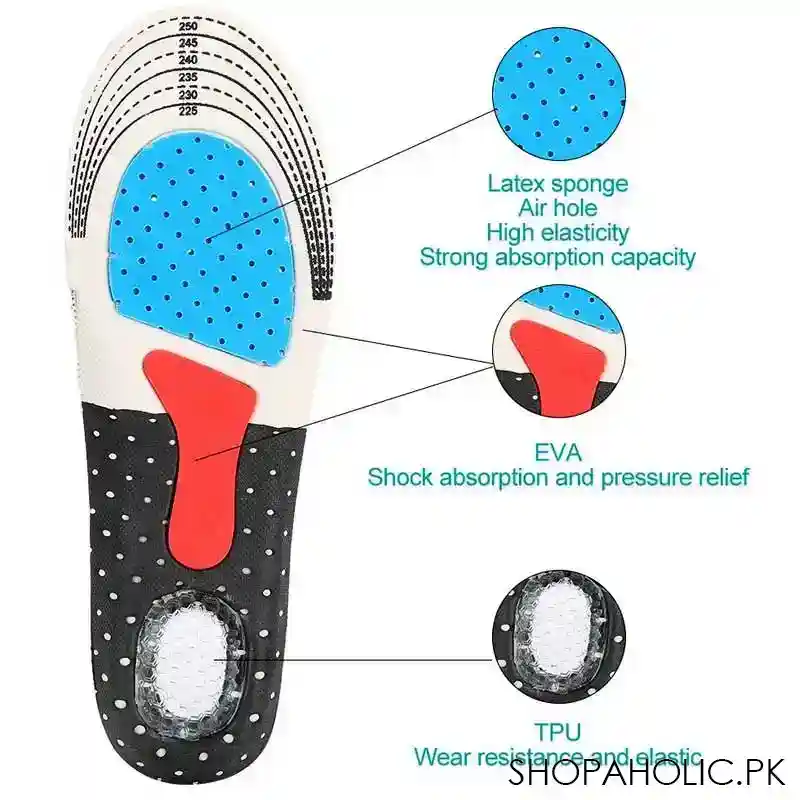 Orthopedic Arch Support Insoles for Running Shoes