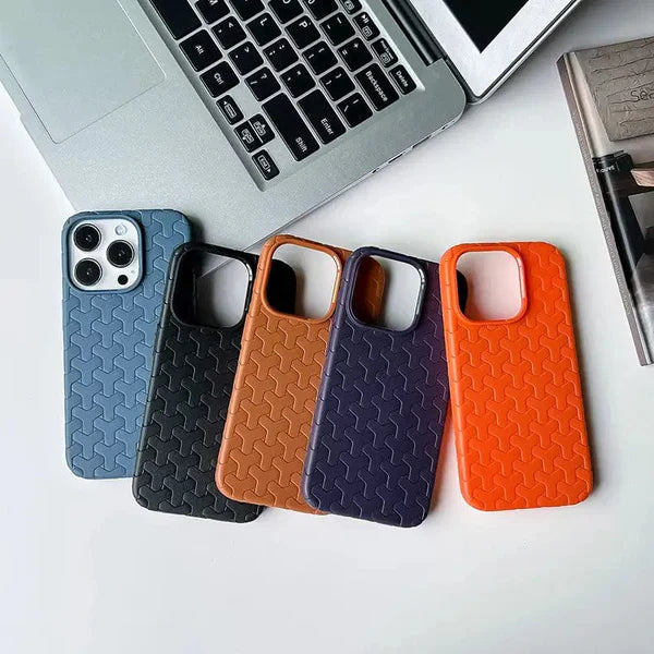 Iphone Woveen Back Case