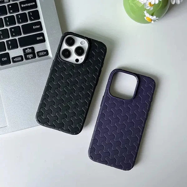 Iphone Woveen Back Case