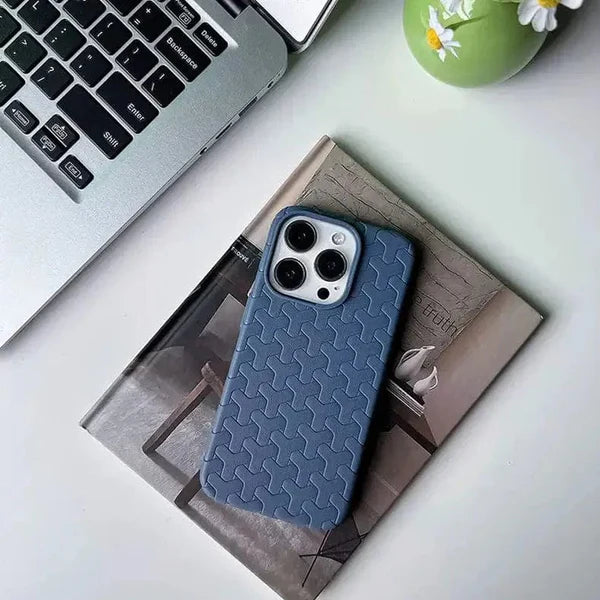 Iphone Woveen Back Case