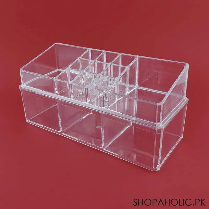 Jewelry and Cosmetic Dual Organizer