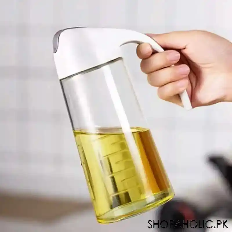 King Style Oil Bottle Dispenser with Automatic Cap and Stopper