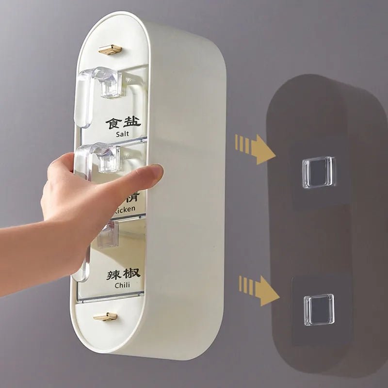 Kitchen Seasoning wall mounted spice rack