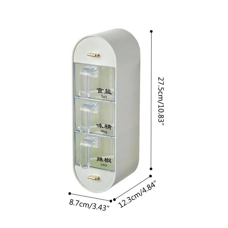 Kitchen Seasoning wall mounted spice rack