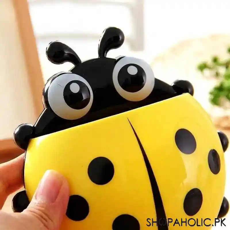 Ladybug Toothbrush Holder