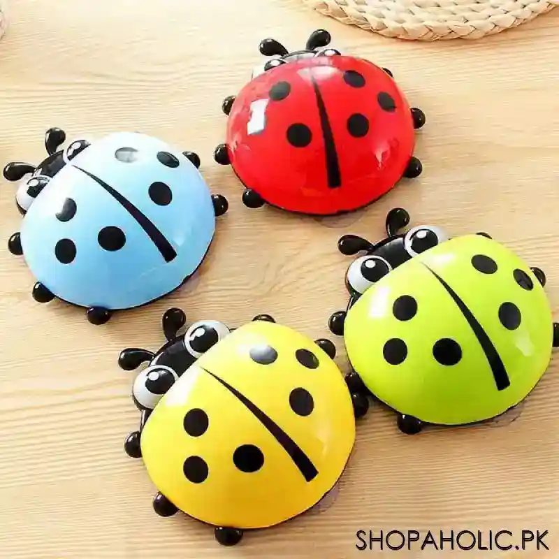 Ladybug Toothbrush Holder