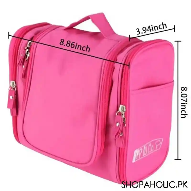 Magnificent Waterproof Travel Toiletry Cosmetic Bag for Women (Random Colour)