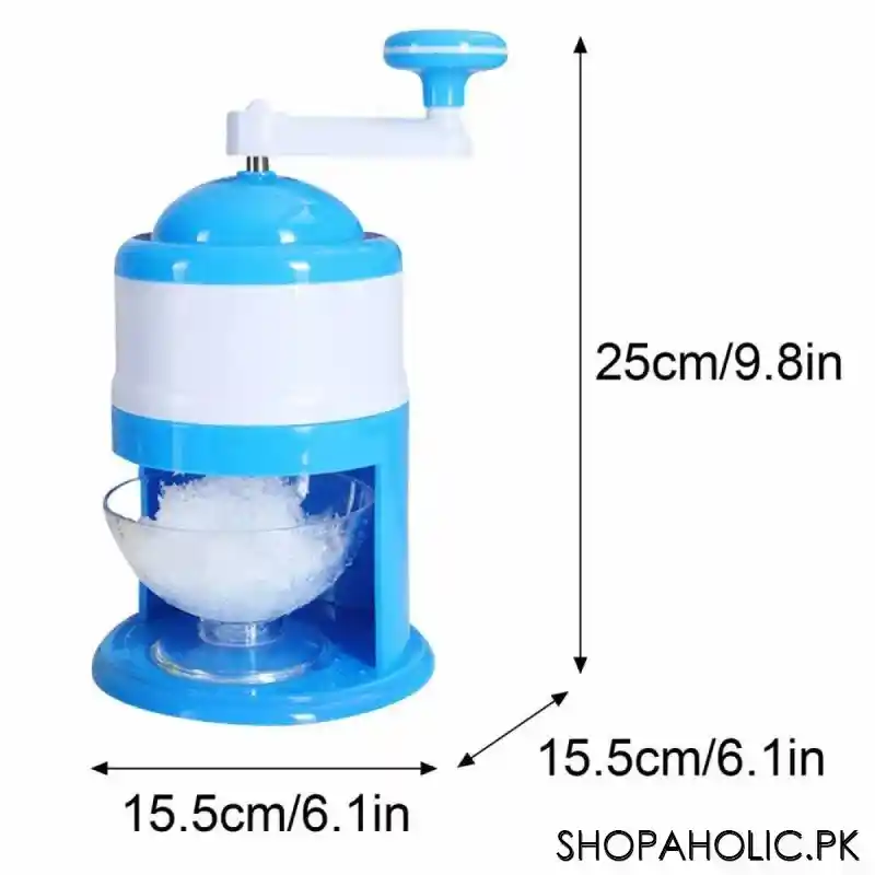 Manual Ice Crushing Shaver Maker Machine (Gola Ganda)