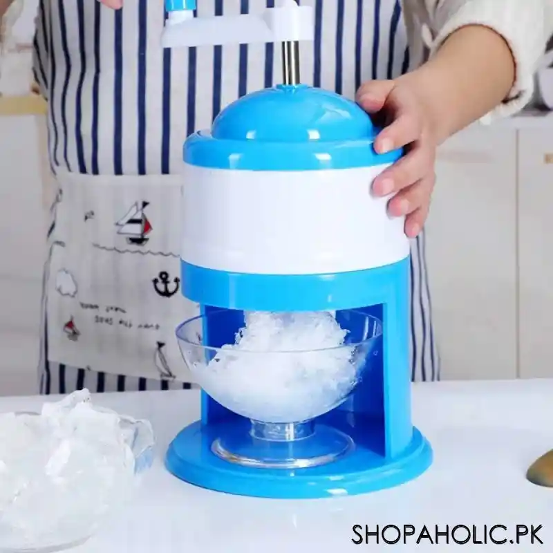 Manual Ice Crushing Shaver Maker Machine (Gola Ganda)