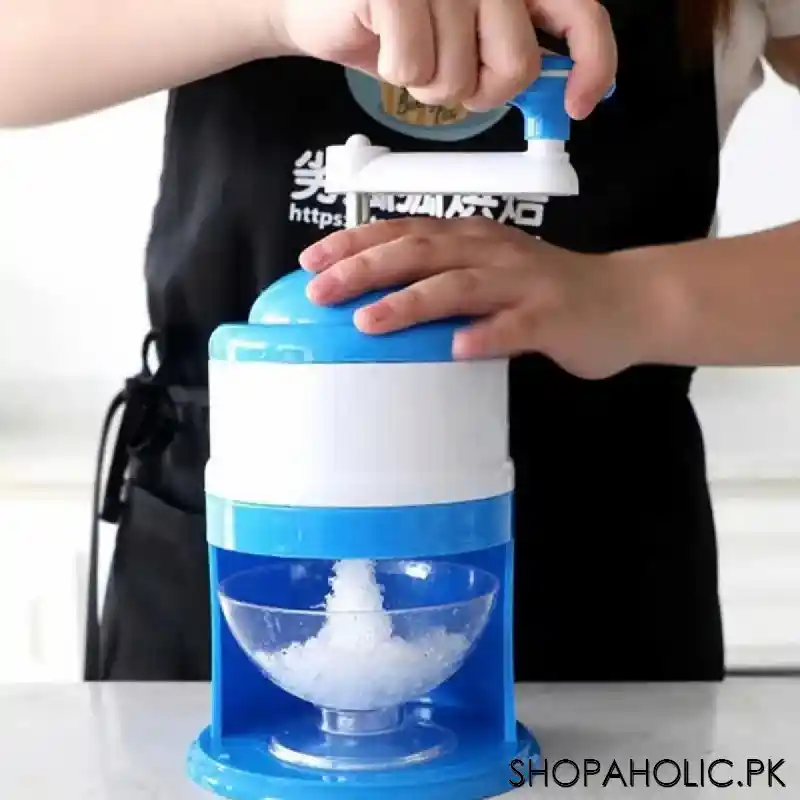 Manual Ice Crushing Shaver Maker Machine (Gola Ganda)