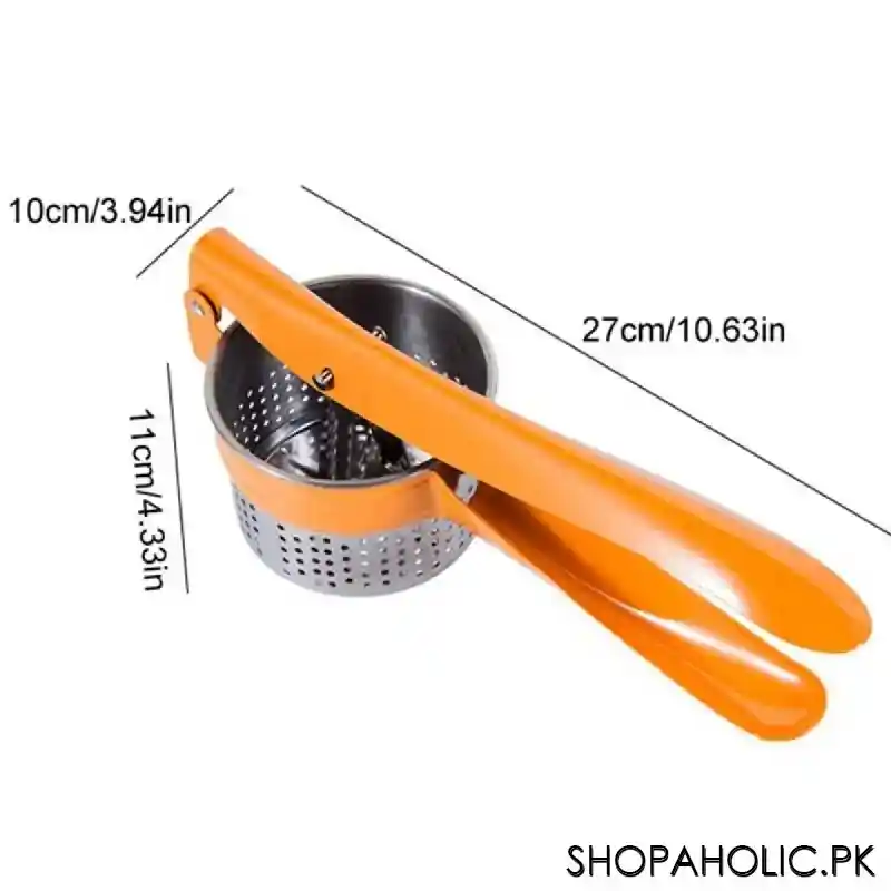 Manual Stainless Steel Potato Ricer Masher and Fruit Press Squeezer