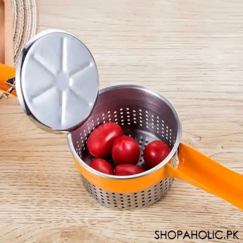 Manual Stainless Steel Potato Ricer Masher and Fruit Press Squeezer