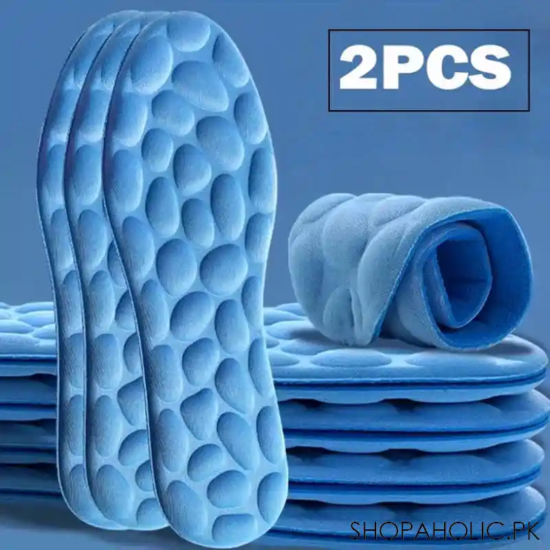 Breathable Massage Memory Foam Insoles with Orthopedic Cushion for Shoes