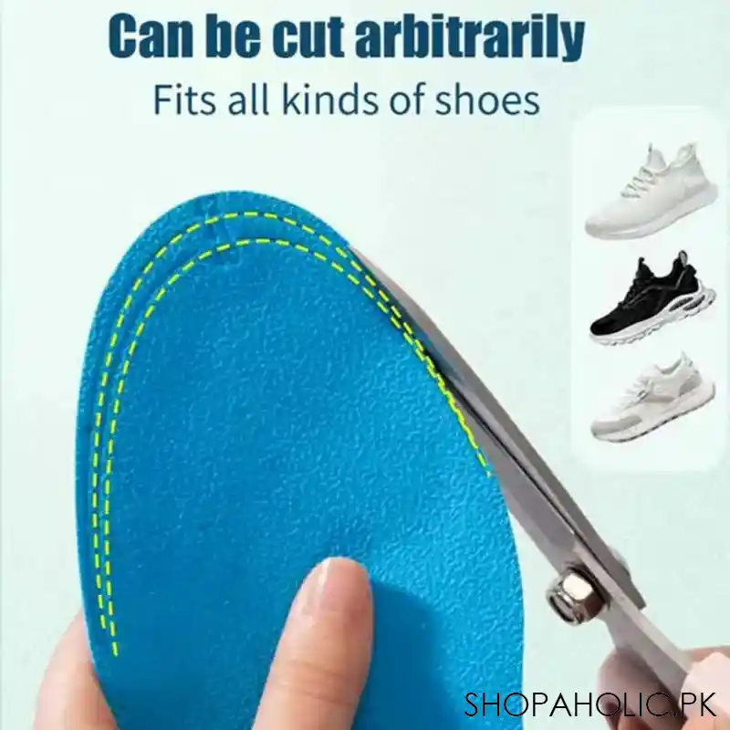 Breathable Massage Memory Foam Insoles with Orthopedic Cushion for Shoes