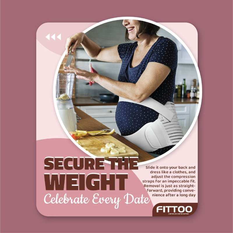 Maternity Belly Support Band - Pregnancy Belt Support