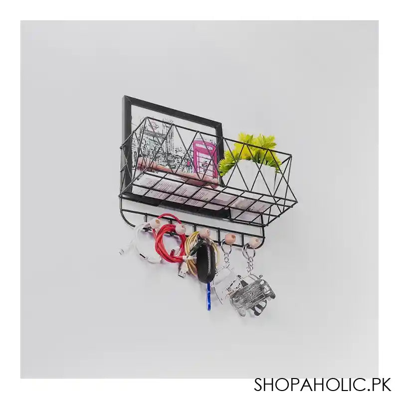 Matrix Criss-Cross Wall Utility Shelf, 12 x 6 x 4.6 Inches