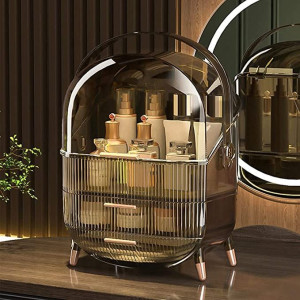 Luxury Acrylic Large Capacity Dressing Table Organizer (Box Packing)