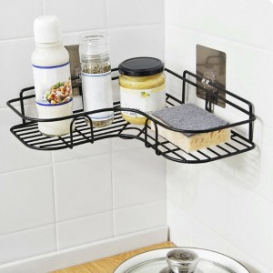 Bathroom Corner Rack Self-Adhesive