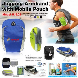 Armband With Mobile Pouch