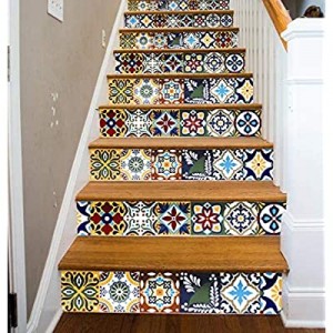 Random Decorative Wall Tile Stickers 6×6 inches Set of 6