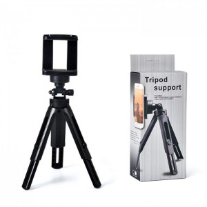 Portable Mini Tripod Holder Stand 360 Degree Rotation Foldable Shockproof Lightweight