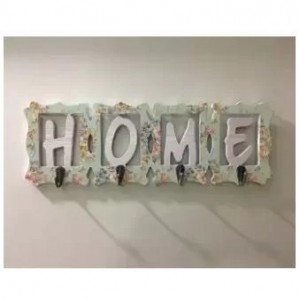 New Wooden Key Holder Keychain Hanger Antique for Wall Mounted Home Decoration