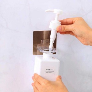 Multifunctional Bottle Hanging Wall Soap Soap Shower Gel Bottle Holder, Shampoo Holder Hook, Hand Soap Detergent Shelf Bathroom Kitchen Accessories