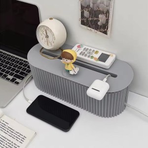 Nordic Plug Board Storage Box Cable Wire Organizer Case Socket Wireless WiFi Router Bracelet Desktop Data Line Plug Holder Shelf