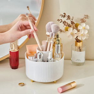 Rotating Desktop Cosmetics Organizer