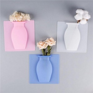 Reusable & Removable Magic Silicone Vase Sticker, for Home & Office Decoration
