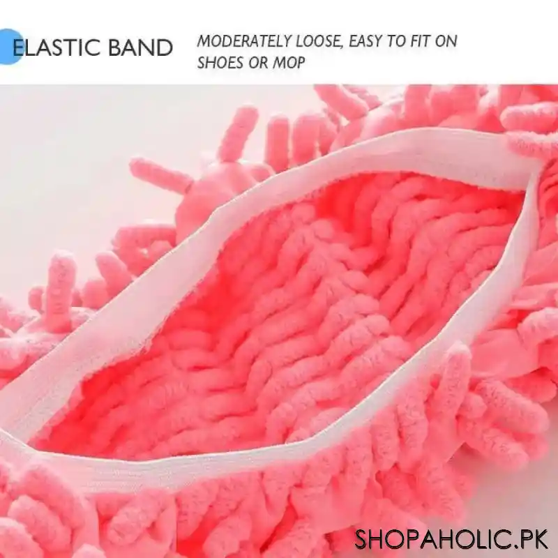 Microfiber Dust Mop Slipper Foot Cover (Pair)