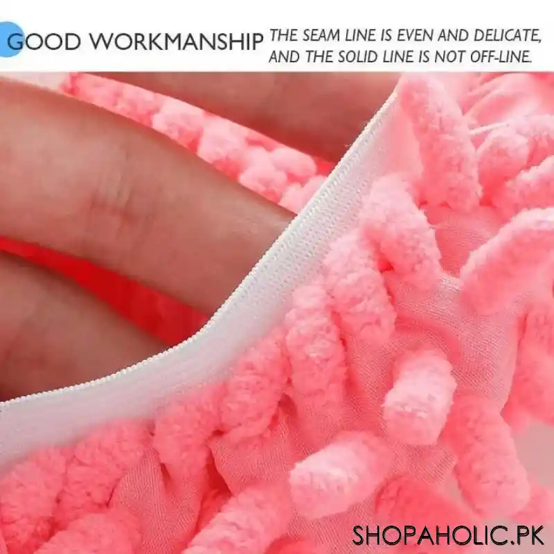 Microfiber Dust Mop Slipper Foot Cover (Pair)