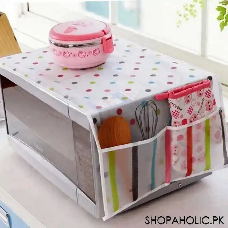 Microwave Oven Cover (Size: 85 x 35cm)