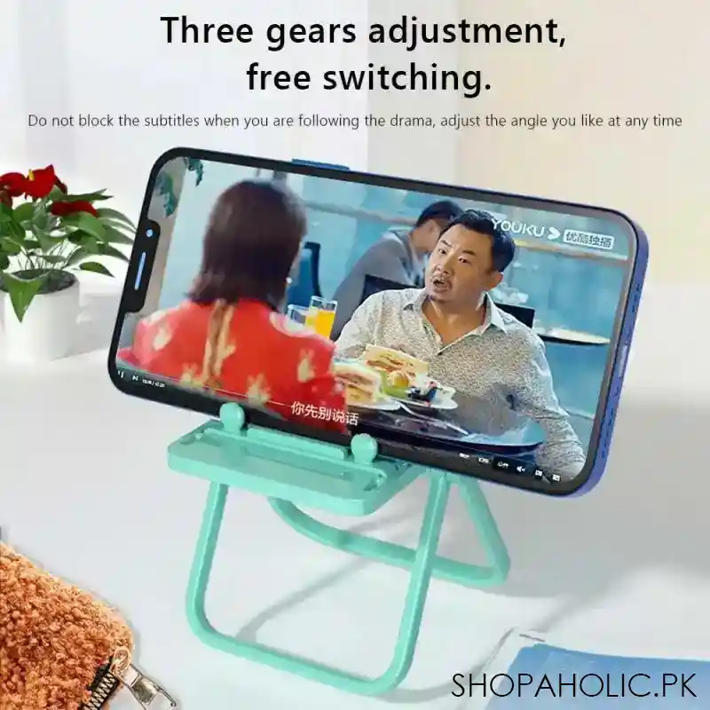 Mini Chair Shape Portable Mobile Phone Stand Holder