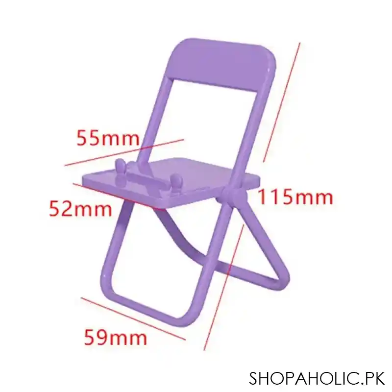 Mini Chair Shape Portable Mobile Phone Stand Holder