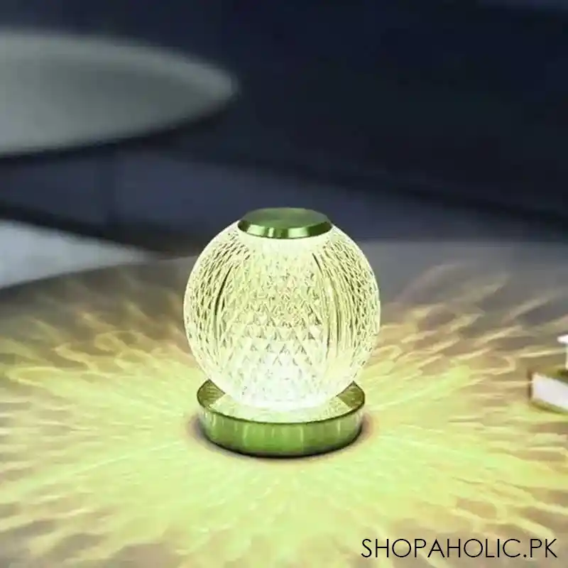 Mini Round Ball Acrylic Crystal LED Lamp