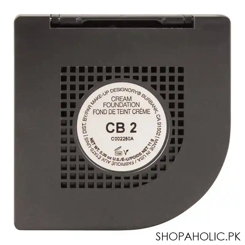 MUD Makeup Designory Cream Foundation Compact, CB2