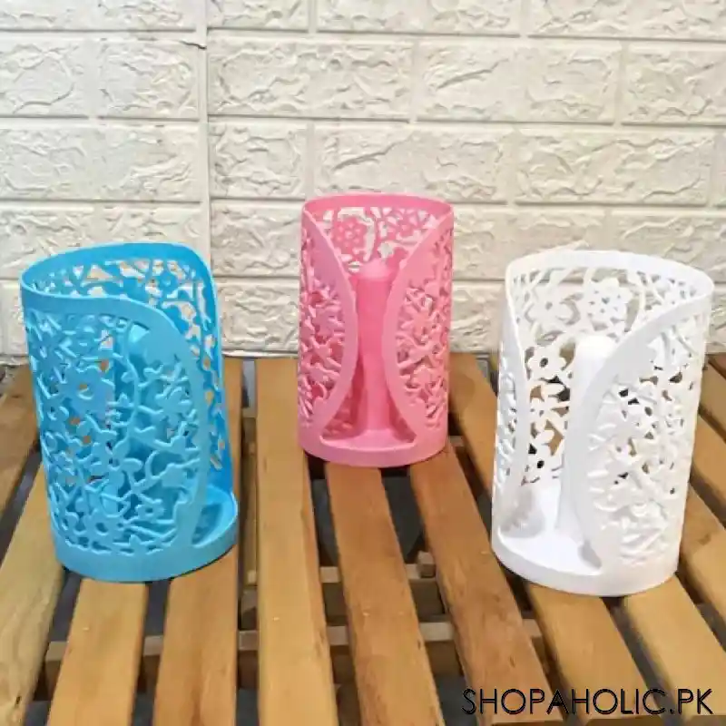 Multi Purposes Tissue Role Dispenser, Cup, Glass Holder - LARGE